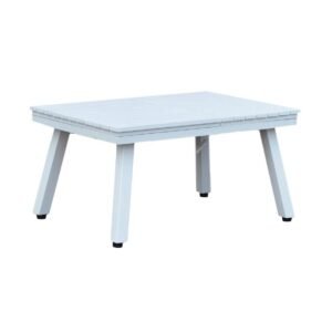 stolik ogrodowy metalowy biały