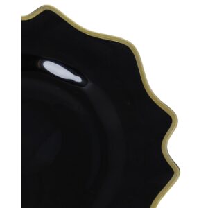 podtalerz czarno złoty detal