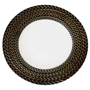 podtalerz z ozdobnym złotym brzegiem