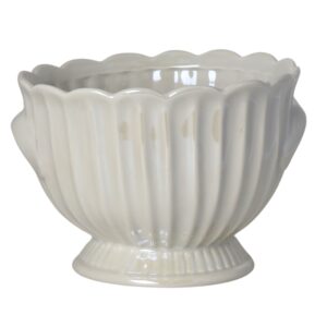 doniczka ceramiczna beżowa ewilla