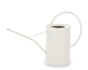 konewka metalowa biała