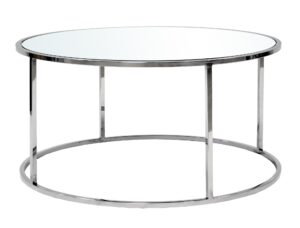 stolik kawowy srebrny nowoczesny