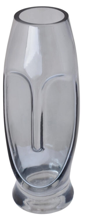 wazon szklany twarz bok