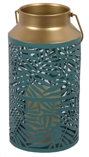 lampion zielony ażurowy