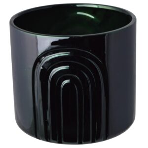 doniczka ceramiczna zielona ewilla