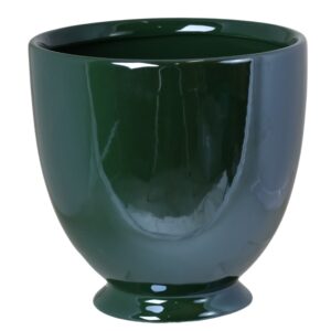 doniczka ceramiczna zielona ewilla