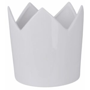 doniczka ceramiczna w kształcie korony