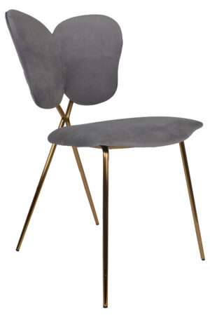 krzesło motyl szare