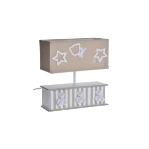 lampa z misiem z szufladkami