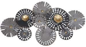 dekoracja ścienna okręgi