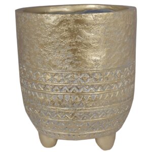 donica ceramiczna złota ewilla