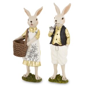 para figurek królików LAPINO dekoracja wiosenna