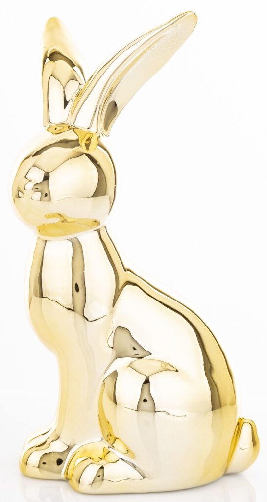 złota figurka dekoracyjna