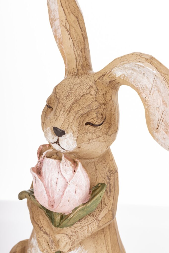 figurka królik dekoracyjny RASARO kolorowa